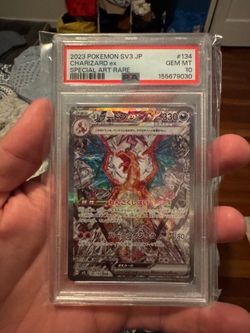 Pokemon Ruler of the Black Flame Charizard ex 134/108 PSA 10