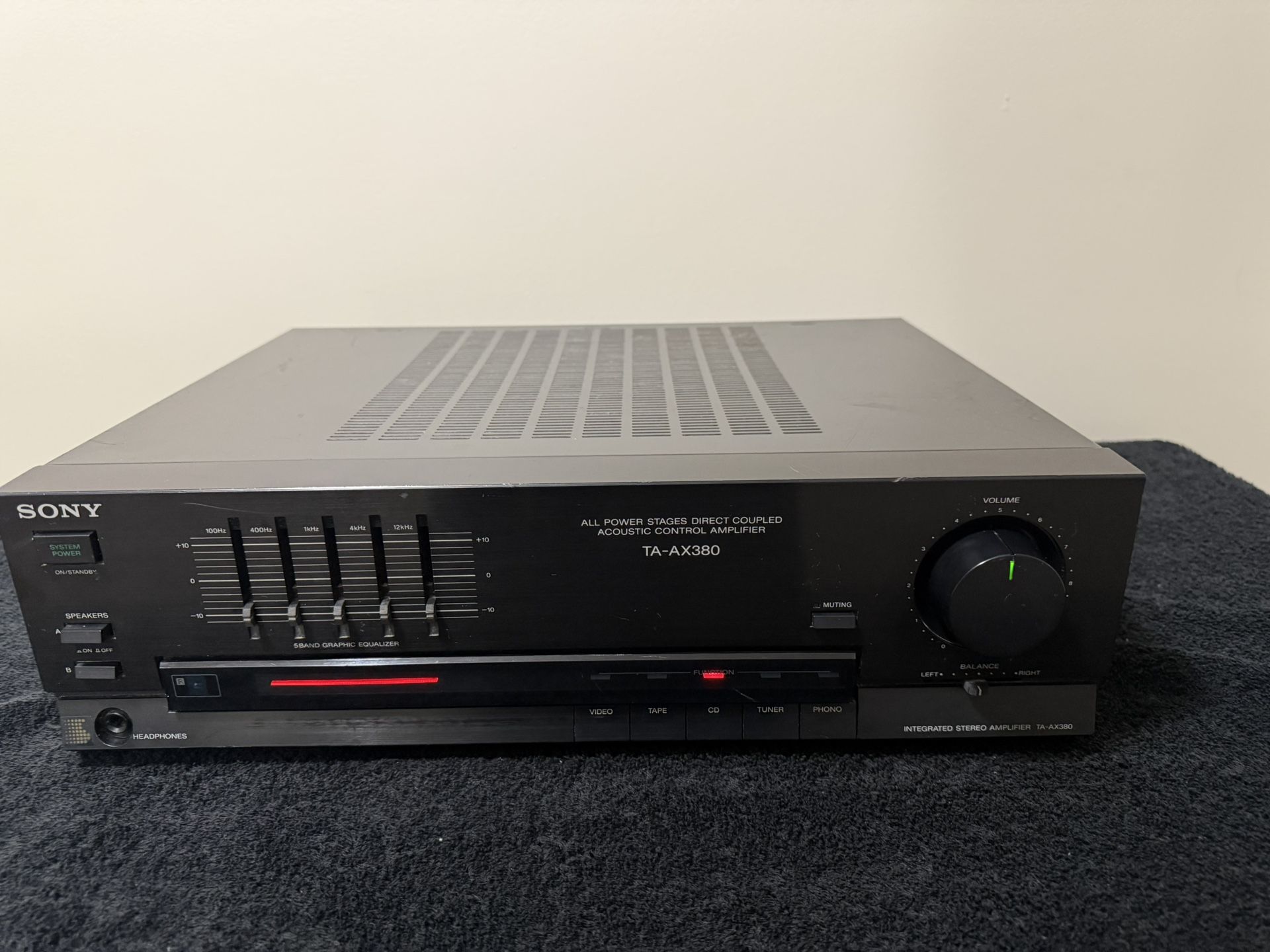 Sony Integrated Stereo Amplifier
