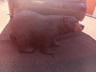 Bear statue