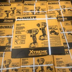 Dewalt impact and drill set