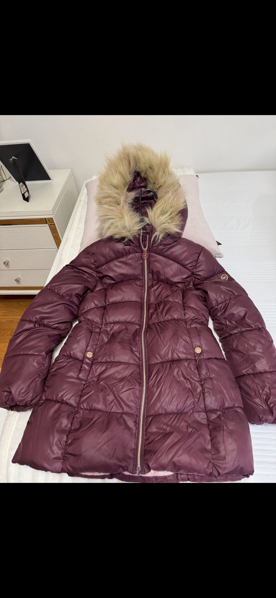 Michael Kors Long Jacket For Girls Size 16 Good Conditions