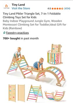 Kids climbing toy pikler