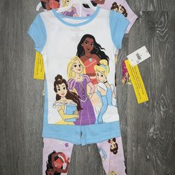 Disney girls pajama (4 pieces) size 4t 