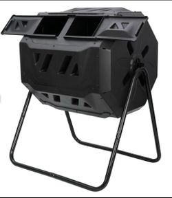 New in Box 43 gallon compost rotating bin