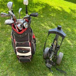 Golf Clubs Set With Dolly