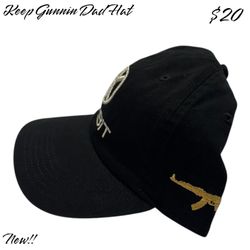 Keep Gunnin Dad Hat 
