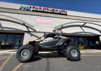 Can Am Maverick R Wheels Tires Audio Lights Accessories Triple-X seats Street-Legal kits (We Finance)