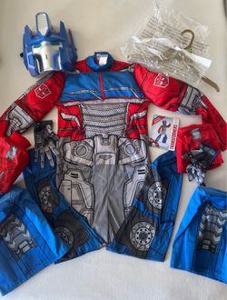 Halloween Transformers Optimus Prime Kids Costume Set