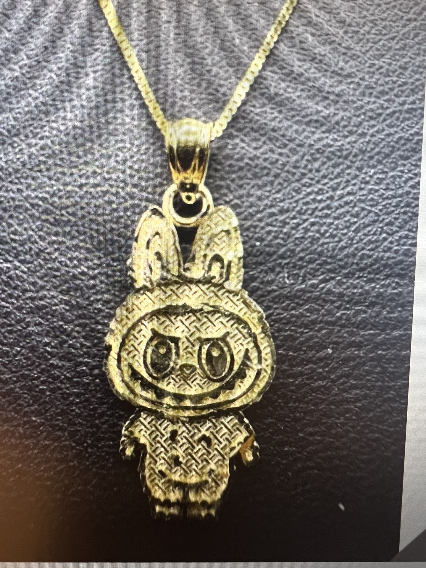 Labubu 10K Chain And Charm 1.88 Grams Gold