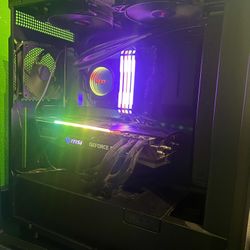 💻 High-End Custom Gaming & Creator PC – RTX 3080, i7-12700K, 32GB RAM, 1.5TB SSD – Gaming  Setup Comes With 2 Monitors,RGB Keyboard,RGB Headset Stand