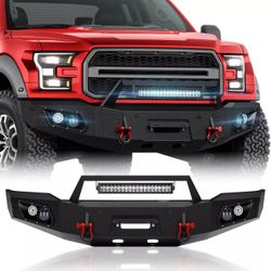 Front Bumper for 2018 2019 2020 Ford F150 (Excluding Raptor) for Pickup Truck