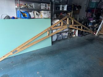 6 (SIX) Scissor Trusses. 20’ Span  