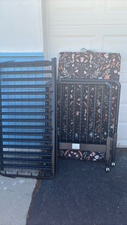 Crib and mattress