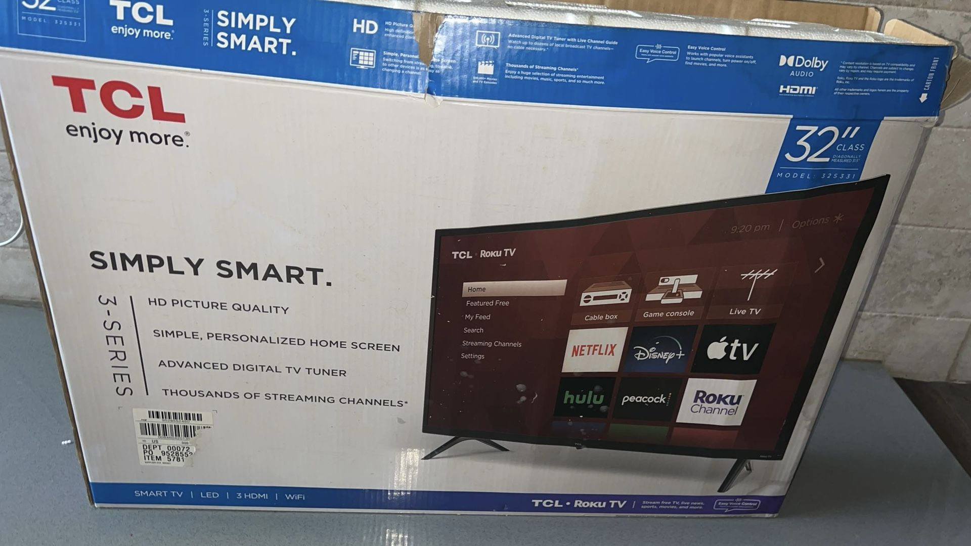 32” SMART TV