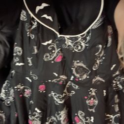 He’ll Bunny Halloween Bat Pin-up Dress 22/24
