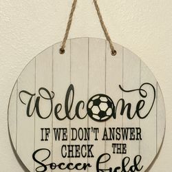 Soccer Sign 