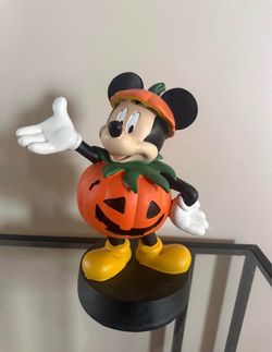Mickey Mouse Pumpkin Halloween Figure