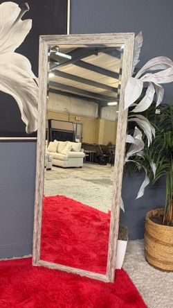 Very Large Full Length Wall Mirror ( 77" x 29")