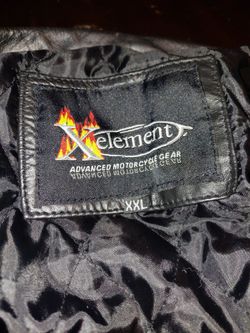X element leather jacket and boots