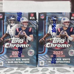 Topps Chorome Football Bundles X2