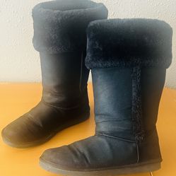 Arizona Company Syrus Winter Boots Black Memory Foam Women’s/Ladies Size 8M Fur