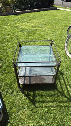 Nice Rolling Bar Cart Or Outdoor Cart 