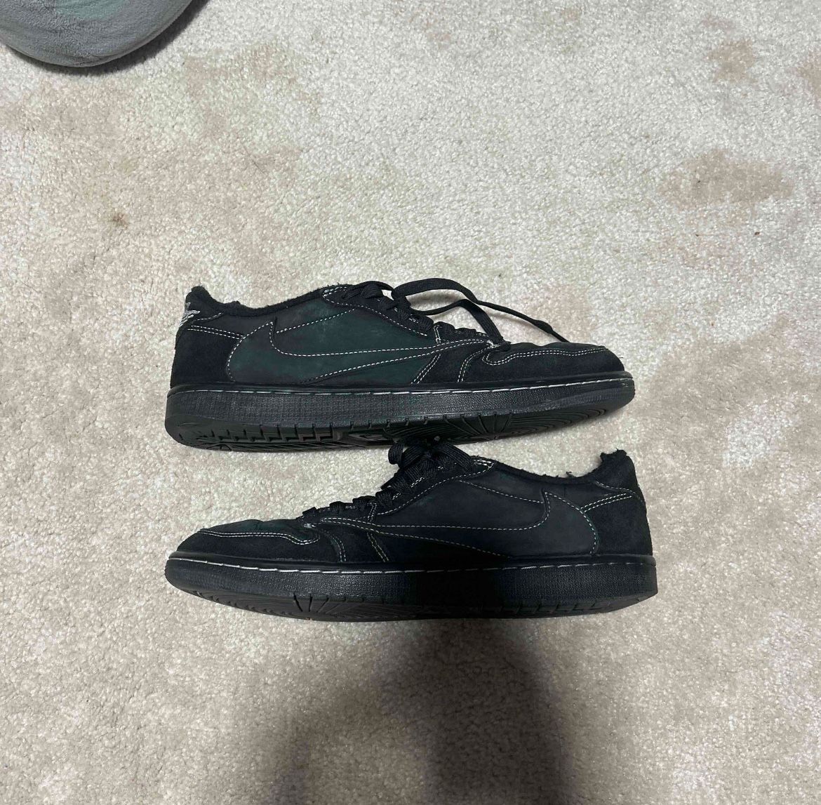 Travis Scott Jordan 1 Low Phantom Size 10