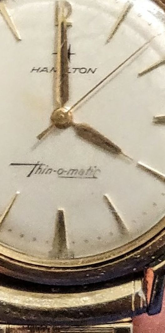 Hamilton Vintage Thin-o-matic 10K Gold filled Mens Watch