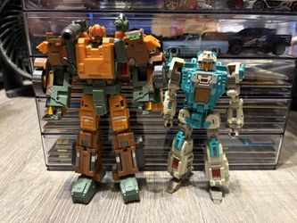 Fansproject Warbot And Smart Robin (Transformers Roadbuster And Brainstorm)
