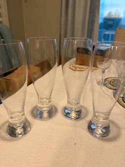 Pilsner Glasses - Set of Four