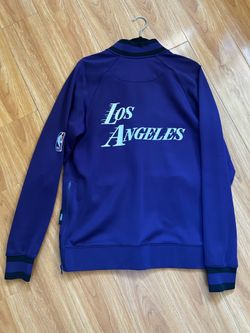 Men’s Nike LA Lakers City Edition Full Zip Jacket - Size Medium  NBA Luka Kobe