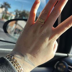 Last Supper Gold Ring 10k 