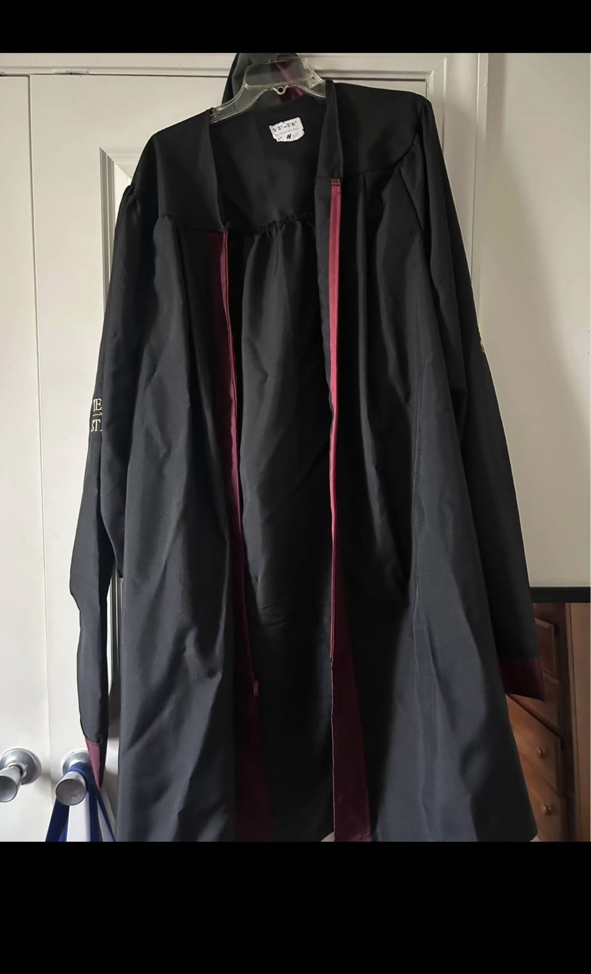 Texas State Graduation Masters Regalia