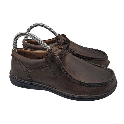 BIRKENSTOCK Womens 'Pasadena' Brown Leather Comfort EU 38/US 7 Med Casual Shoe
