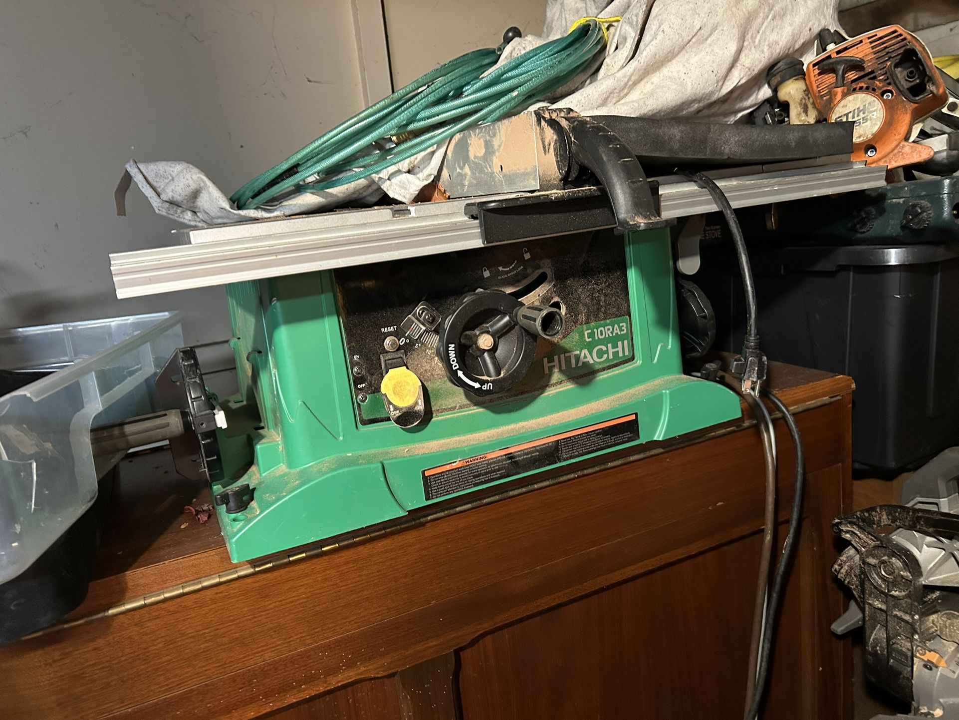 Hitatchi 10” Table Saw