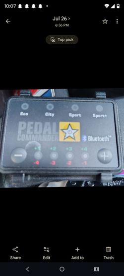Pedal comander