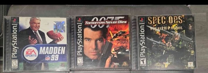 PLAYSTATION GAMES