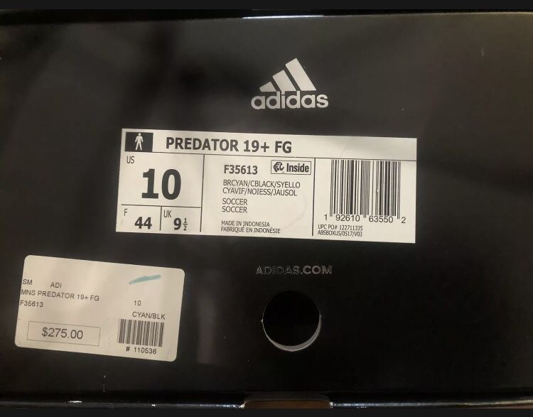Adidas Predator 19+ Purecontrol Laceless for in CA - OfferUp