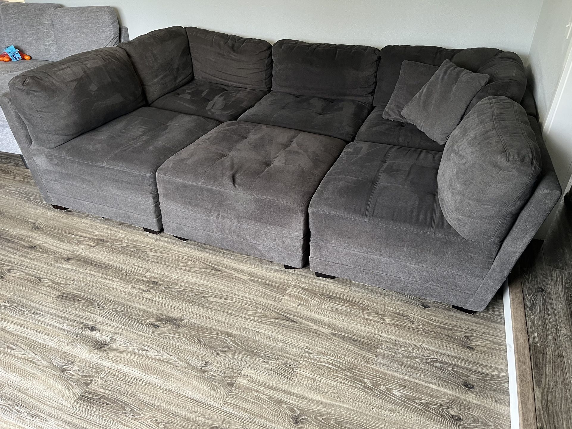6 Piece Costco Modular Sectional Couch