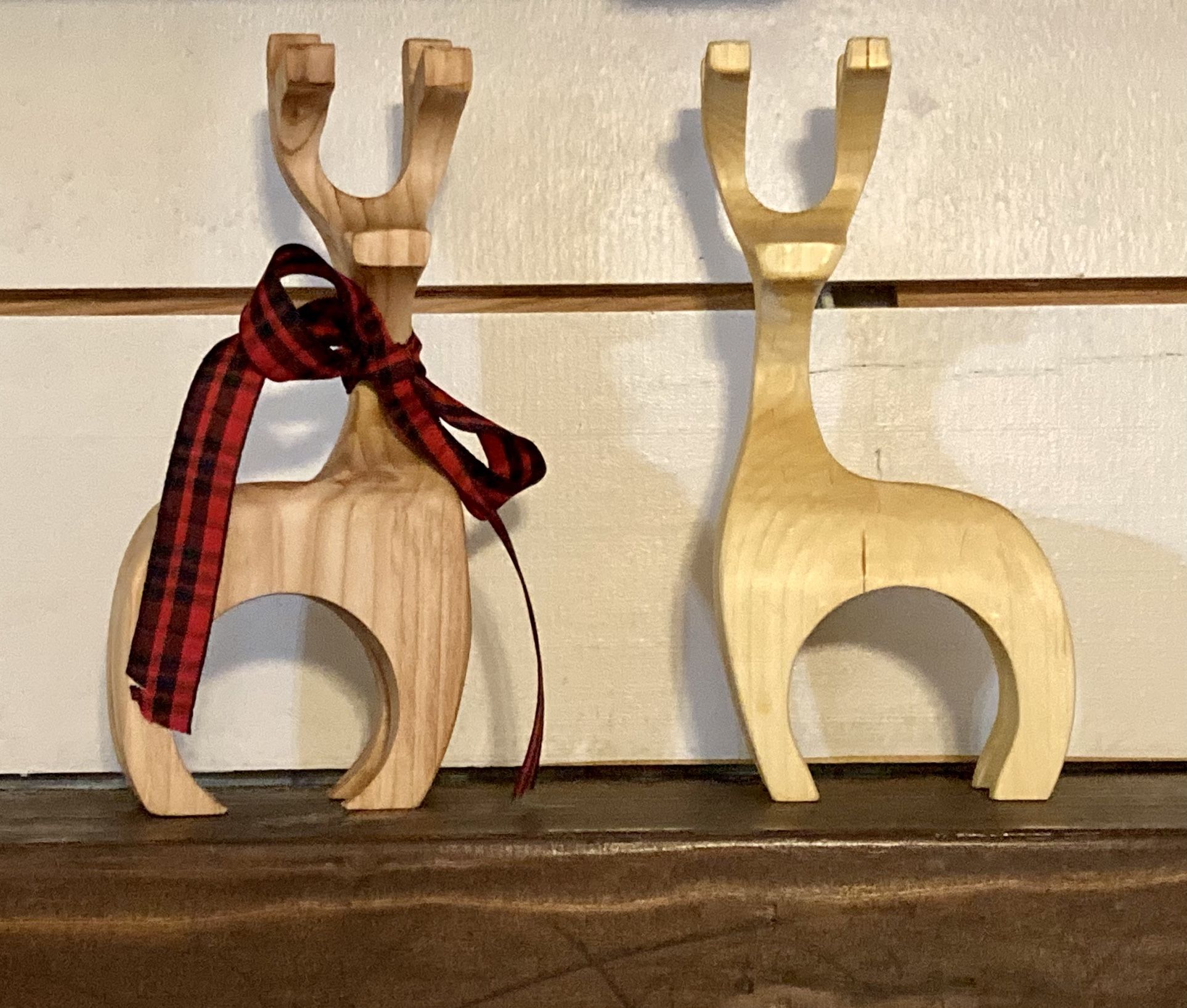 Pine Christmas Reindeer