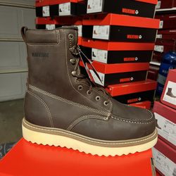 WOLVERINE BOOTS STEEL TOE AND NON SIZES AVAILABLE