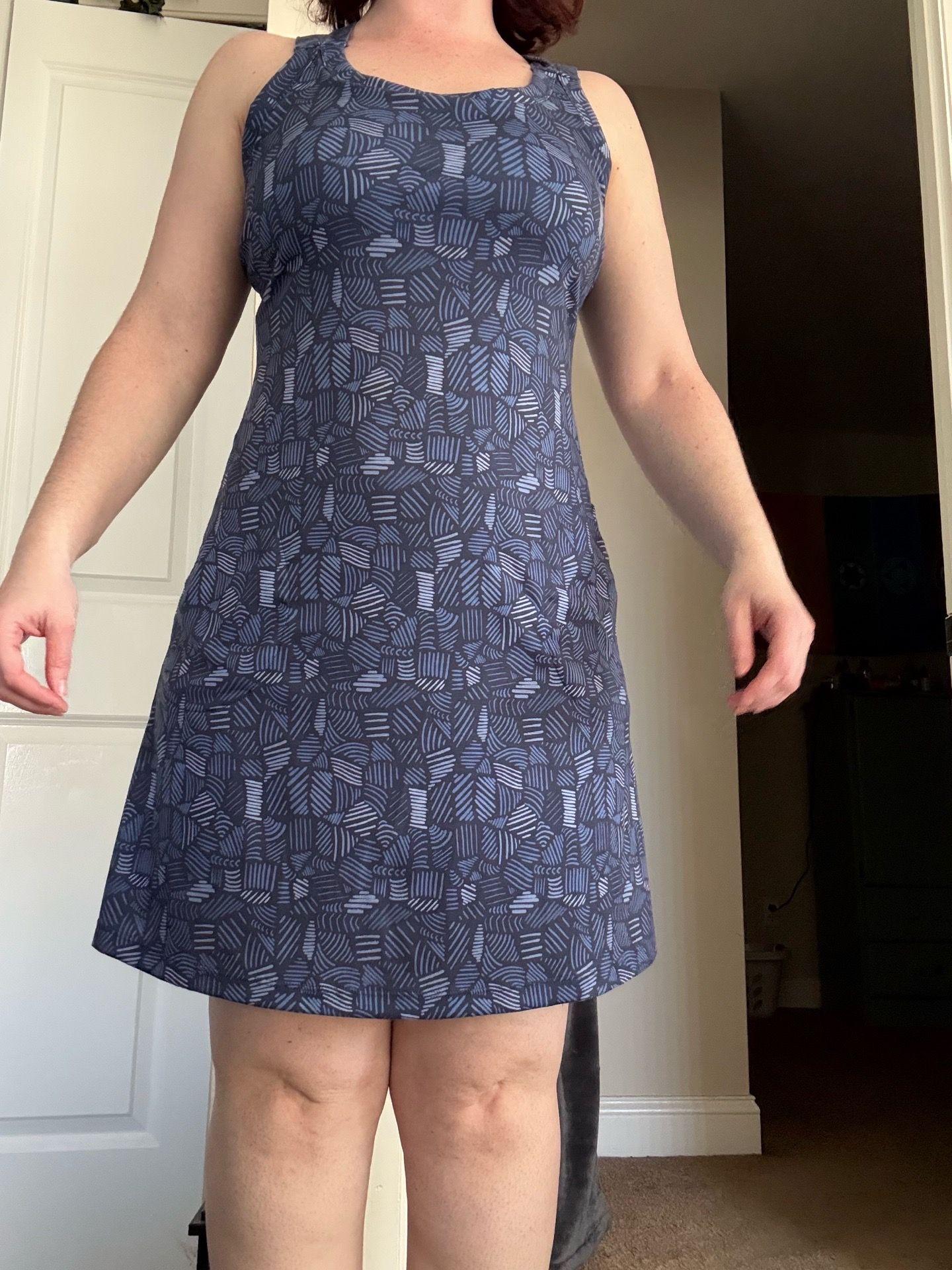 Blue ZeroXposur Workout Dress Size Small
