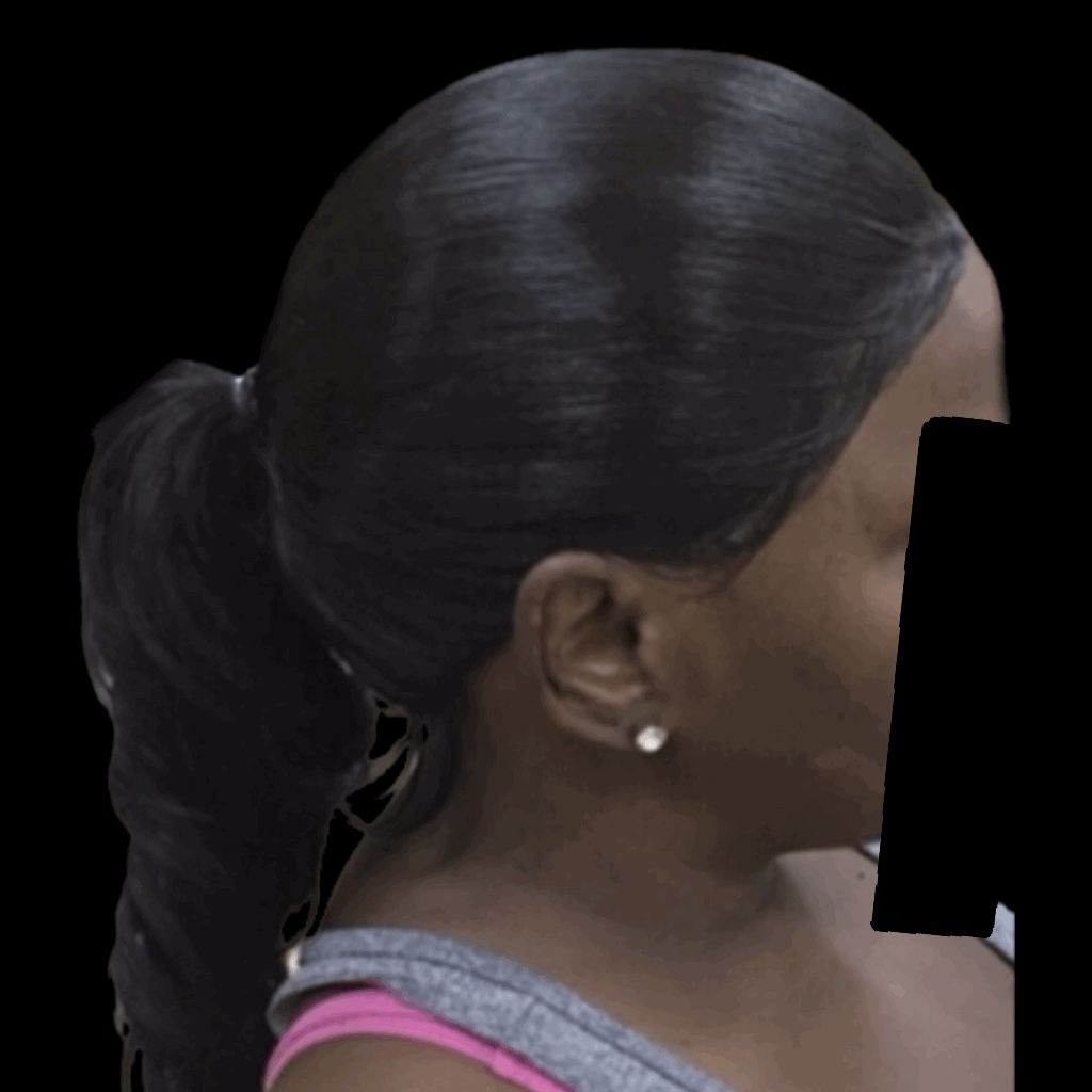 Synthetic Lace Ponytail Installs