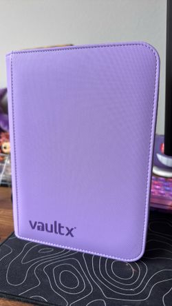 VAULTX JUST PURPLE 4 POCKET BINDER