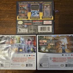 One Ds Game And 2 3DS Games