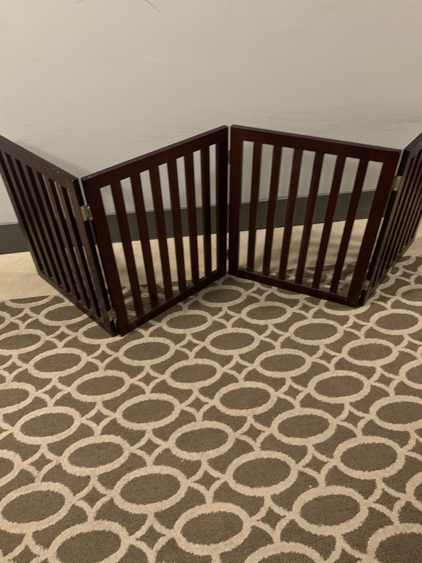 4 Panel Indoor Foldable Pet Gate