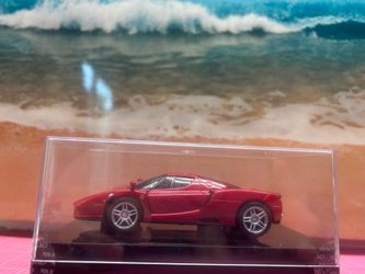 Nikko Ferrari remote control car in display case