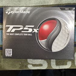 1 Dozen brand new Taylormade TP5x golf balls