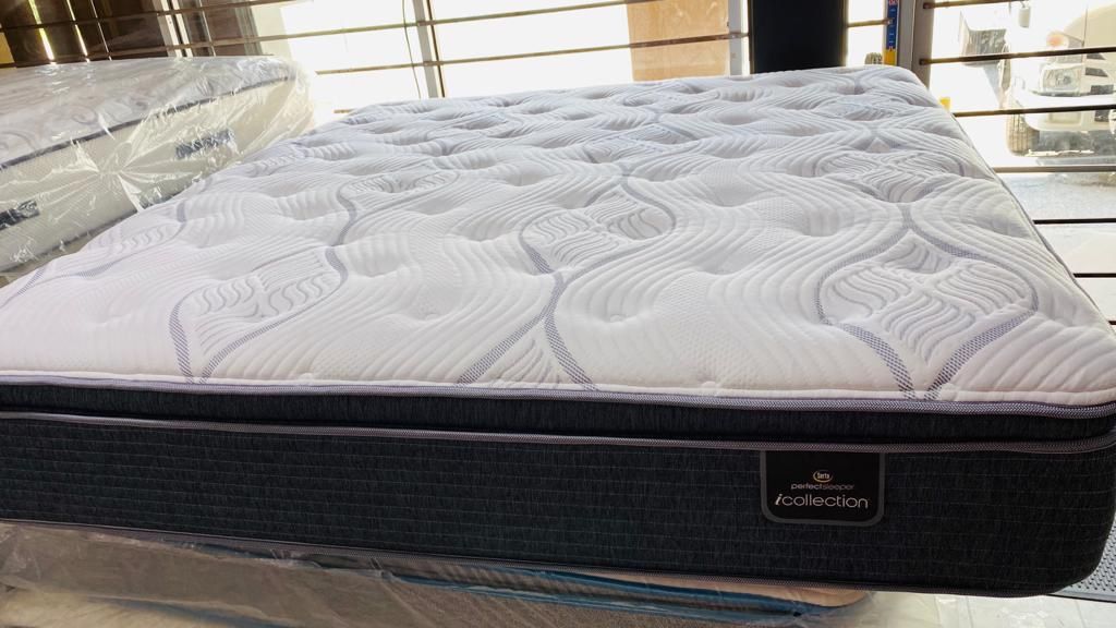 Mattress y box king pillowtop serta