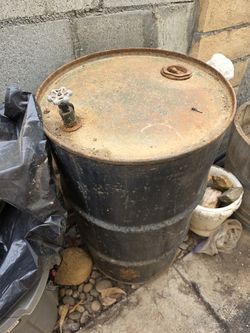 Free 55 gallon drum